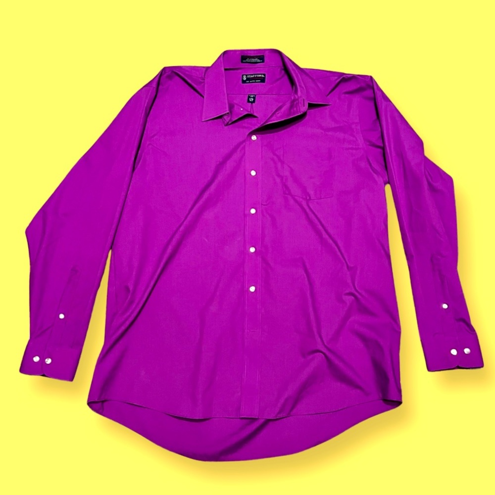 Bright Purple Stanford Button Down Shirt